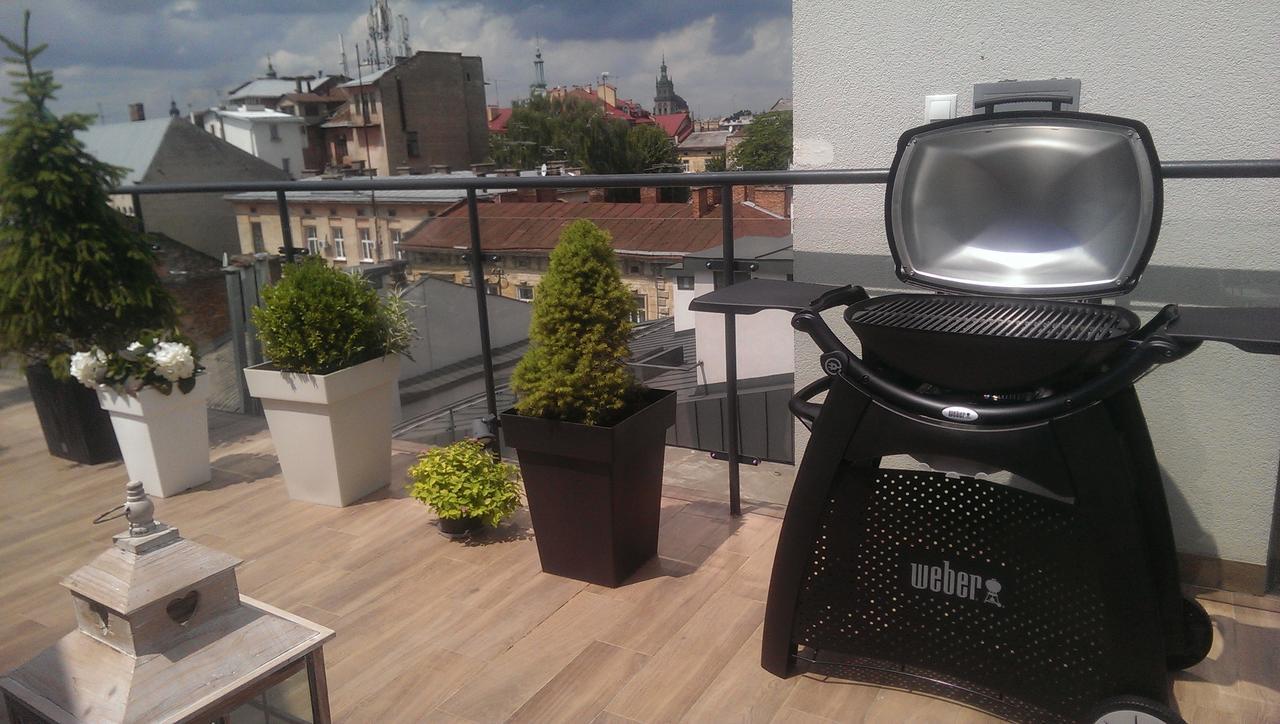 Apart-Terrace On Baker Street Lviv Buitenkant foto